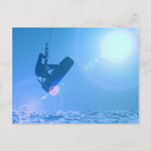 Kitesurfing luftvykort vykort