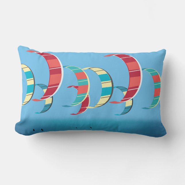 Kitesurfing Lumbarkudde (Framsida)