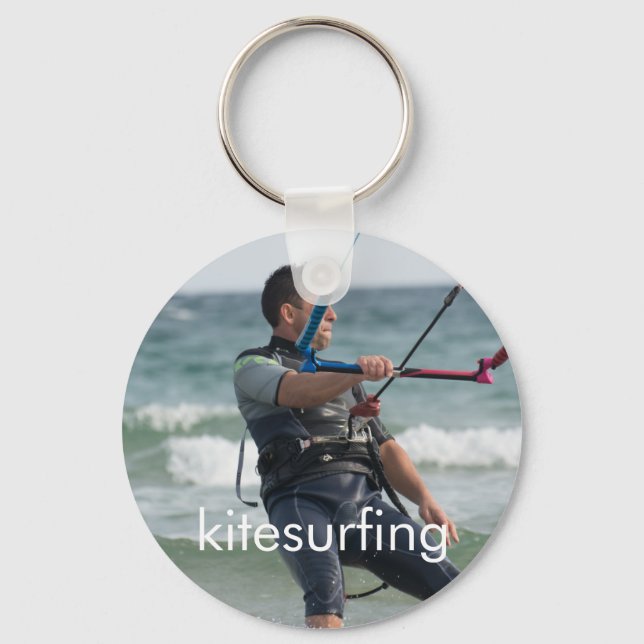 Kitesurfing Nyckelring (Framsida)