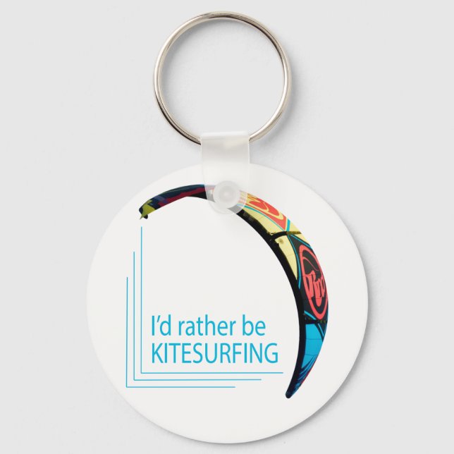 Kitesurfing Nyckelring (Framsida)