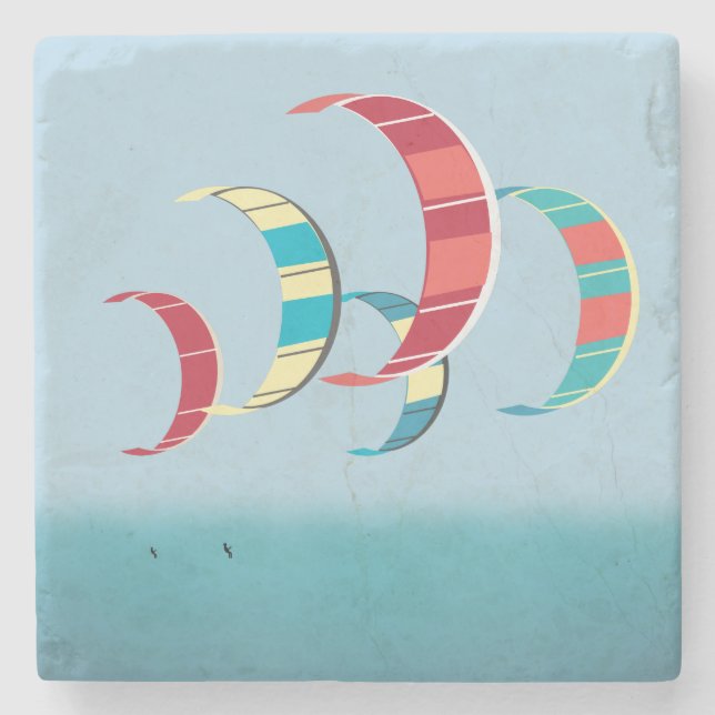 Kitesurfing Stenunderlägg (Framsidan)