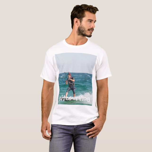 Kitesurfing T-shirt (Hel framsida)