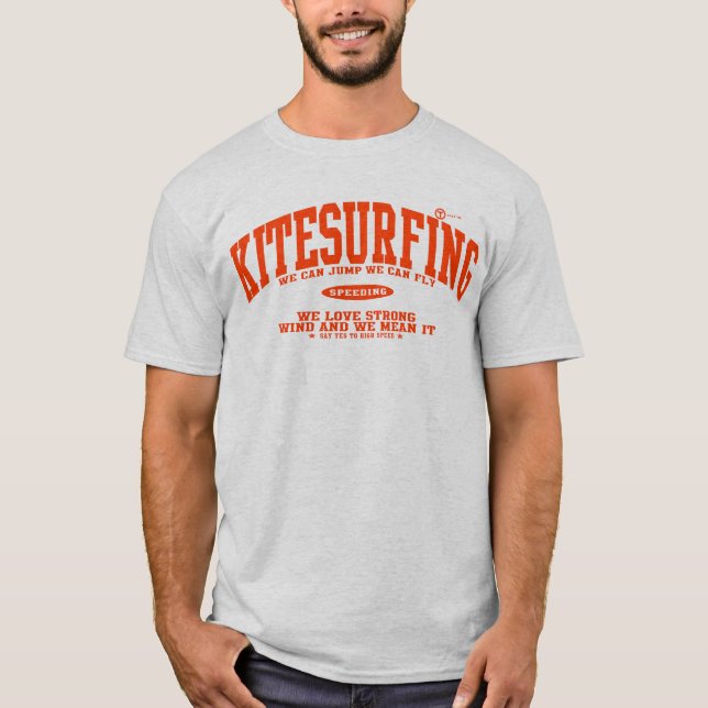 Kitesurfing Tee (Framsida)
