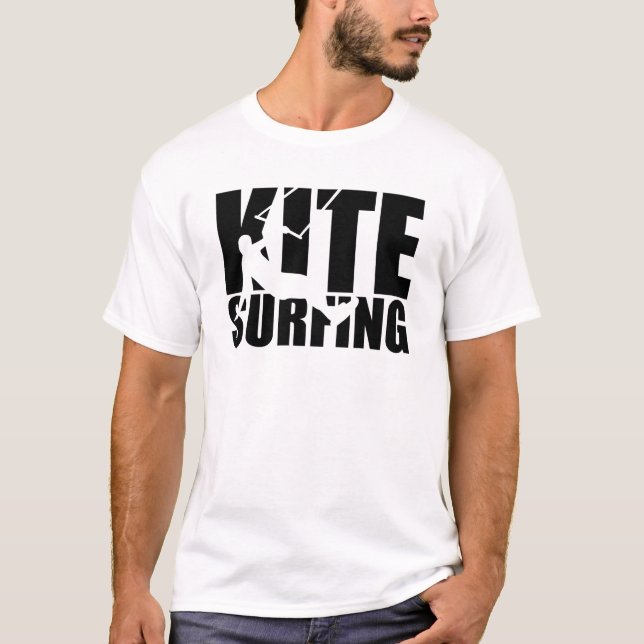 Kitesurfing Tee Shirt (Framsida)