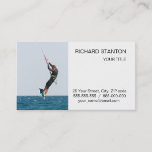 Kitesurfing Visitkort