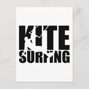 Kitesurfing Vykort