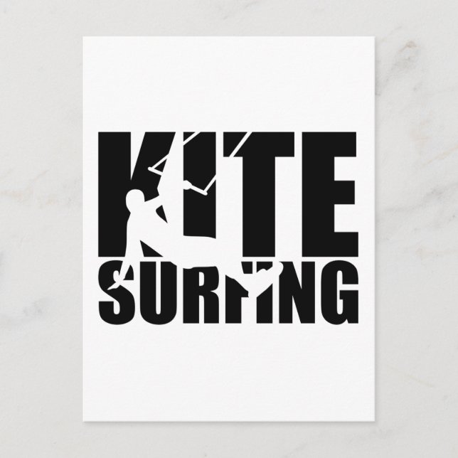 Kitesurfing Vykort (Framsida)