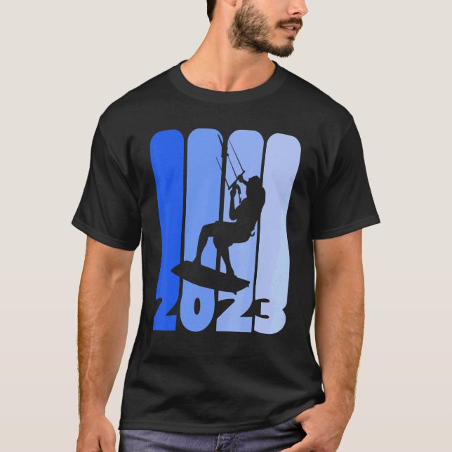 Kiting and Kite Surfer Season 2023 Kite Surf or Ki T Shirt (Framsida)