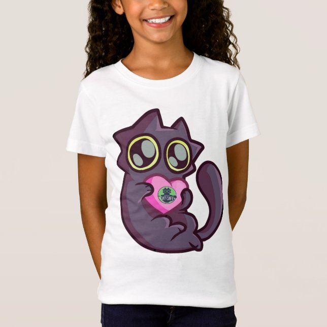 KitKat älskar dig - Alaska Cat Cafe T Shirt (Framsida)