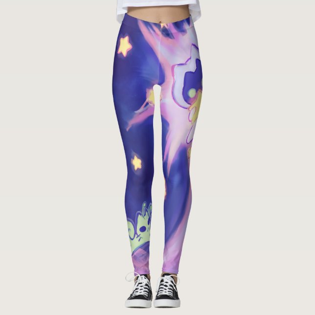 KitKats kosmiska äventyr Leggings (Framsida)
