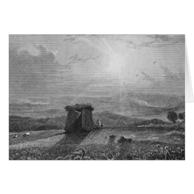 Kits Cot House Hälsningskort (Framsidan Horizontal)