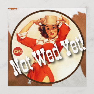 Kitsch Bitsch : Cowgirl har inte vunnit än! Inbjudningar