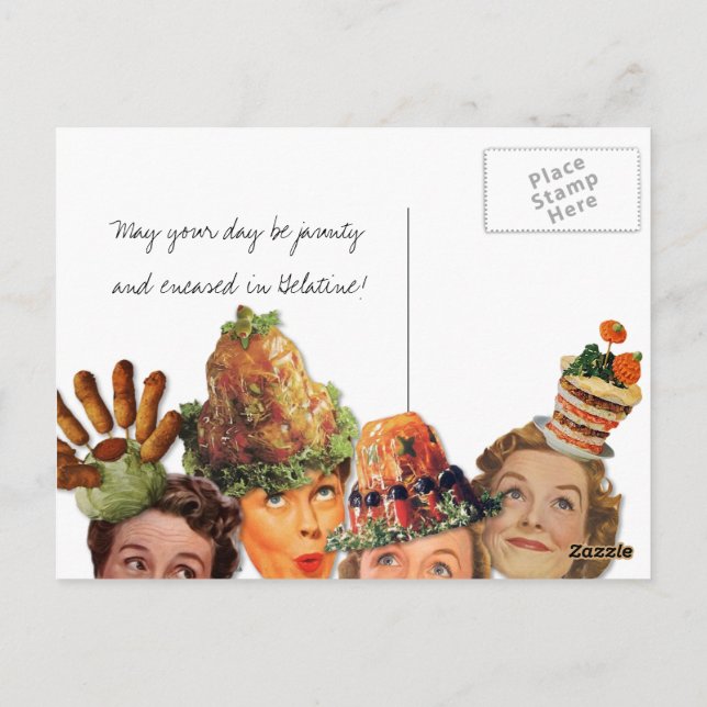 Kitsch Bitsch : Dam i Kitsch Vykort (Baksida)