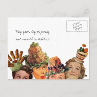 Kitsch Bitsch : Dam i Kitsch Vykort