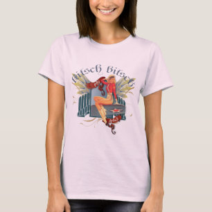 Kitsch Bitsch : Fly Girl Tattoo Pin-Up Tee