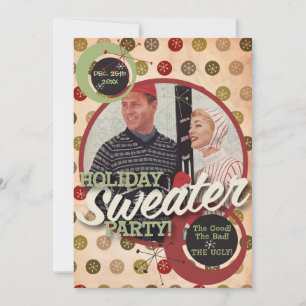 Kitsch Bitsch : Helgdag Sweater Party! Inbjudningar