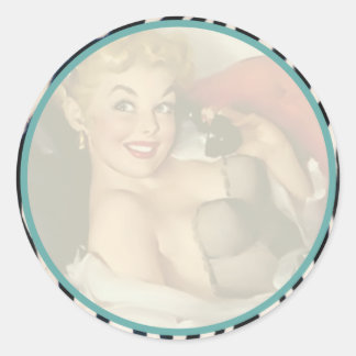 Kitsch Bitsch: Inte än! Runt Klistermärke