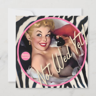 Kitsch Bitsch : Inte Wed än! Inbjudningar