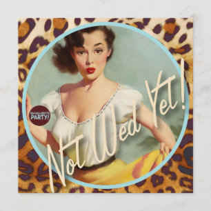 Kitsch Bitsch : Inte Wed än! Inbjudningar