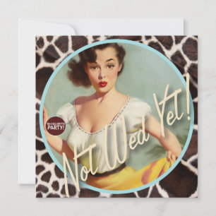 Kitsch Bitsch : Inte Wed än! Inbjudningar