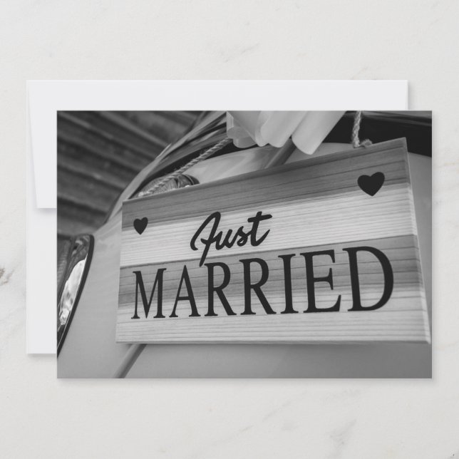 Kitsch Handskrivet Bröllop Tack Postkort Inbjudningar (Framsida)