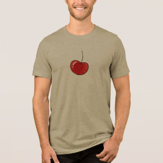 Kitsch Körsbär Vattenfärg Illustration T Shirt