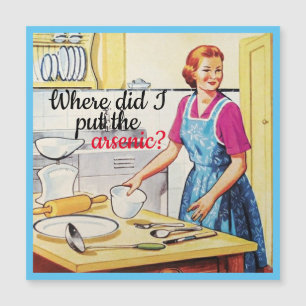 Kitsch Vintage Murderous Housefru 1950