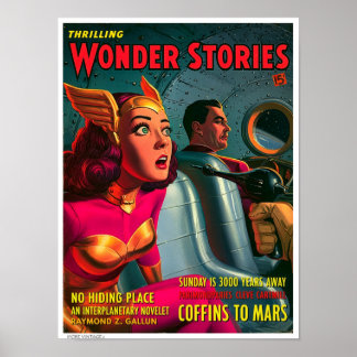 KITSCHDEKOR: GAMLALDAGS PULPTIDNINGSMAGASINETS OMF POSTER