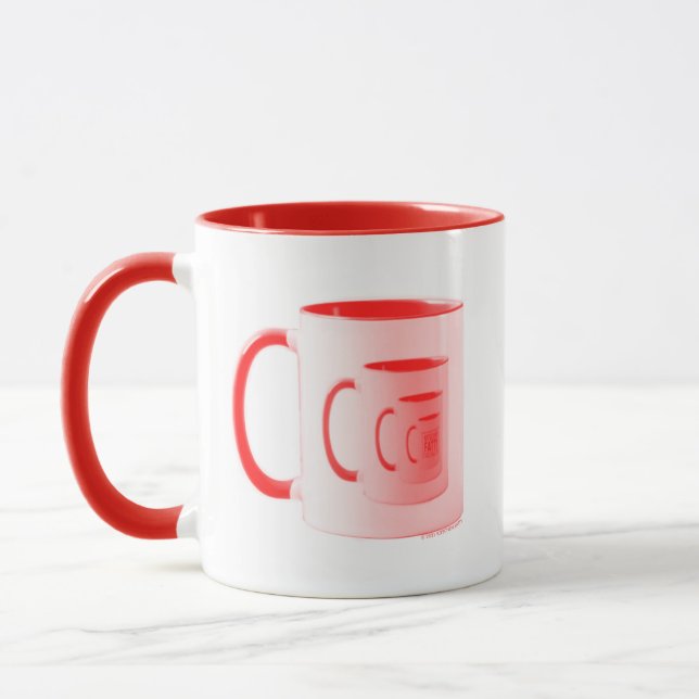 Kitschen Fatty 5:e dimensionen logotyp mugg Diner  (Vänster)