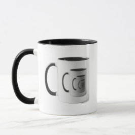 Kitschen Fatty 5:e dimensionen logotyp mugg Slick 