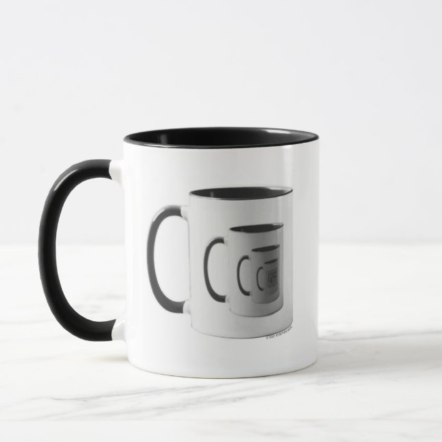 Kitschen Fatty 5:e dimensionen logotyp mugg Slick  (Vänster)