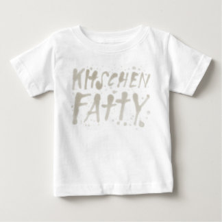 Kitschen Fatty Greasy Logotyp Baby T-Shirt