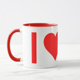Kitschen Fatty Kaffeälskare Mugg Diner Röd