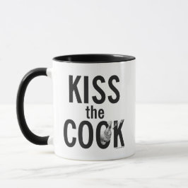 Kitschen Fatty Kiss the Cook Mugg Slick Black