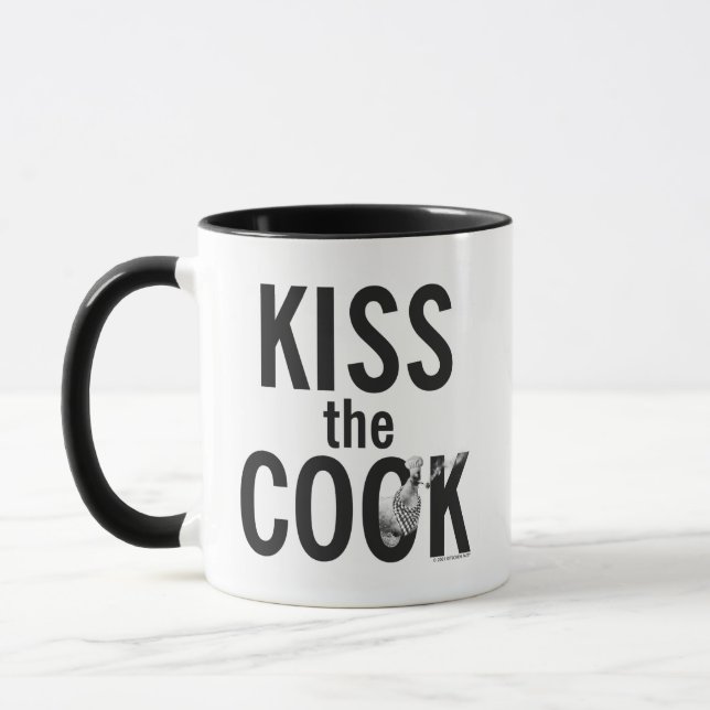 Kitschen Fatty Kiss the Cook Mugg Slick Black (Vänster)
