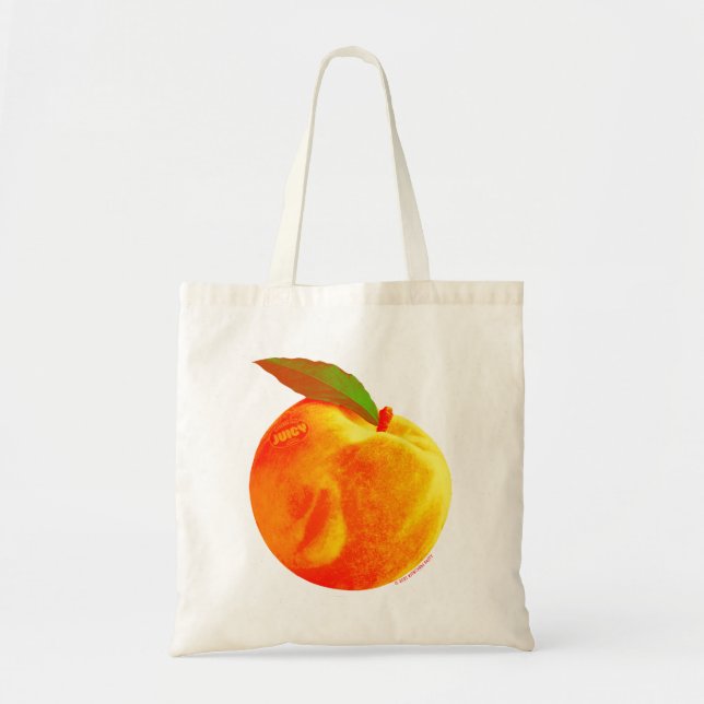 Kitschen Fatty Persika Totebag Tygkasse (Framsidan)