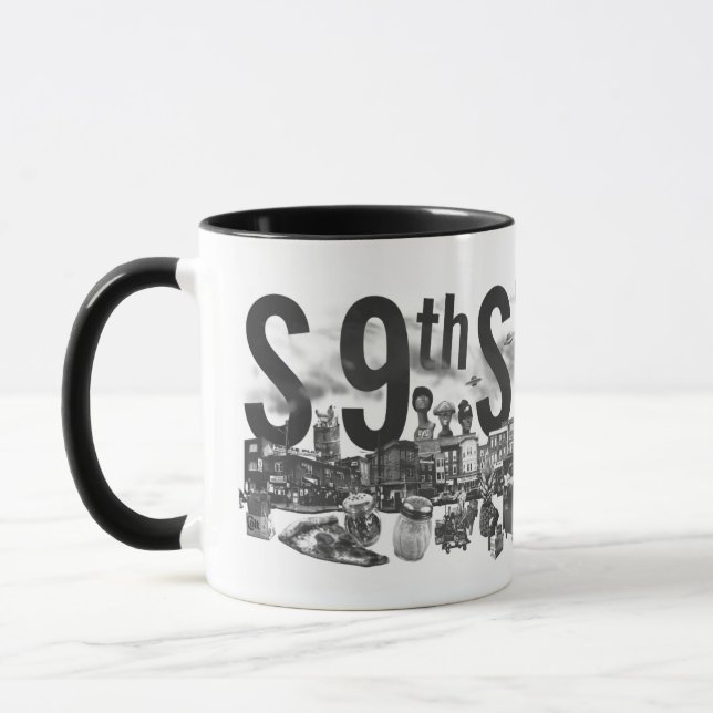 Kitschen Fatty S 9th St Mugg Slick Black (Vänster)