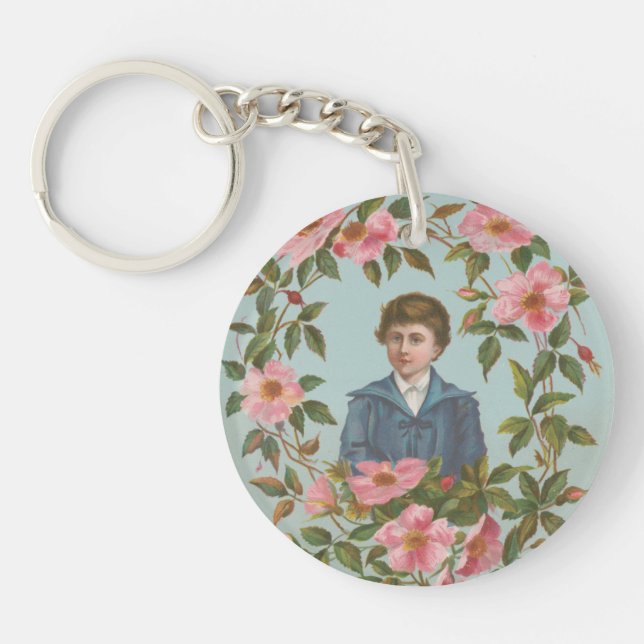 Kitschy Antique German Valentine's Card, 1884 (Framsidan)