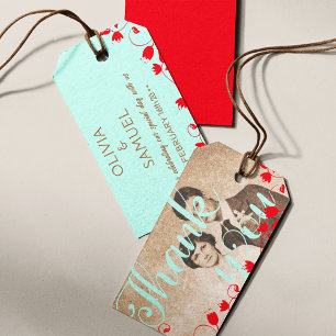 Kitschy Favor-tagg Presentetikett