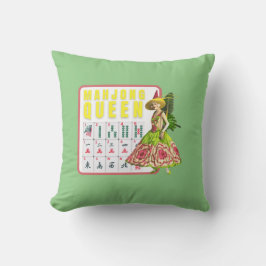 Kitschy Mahjong Queen Kudde