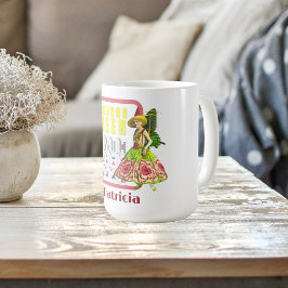 Kitschy Mahjong Queen Personlig Kaffemugg
