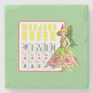 Kitschy Mahjong Queen Stenunderlägg