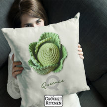 Kitschy Modern Granny Garden Crochet Cabbage Namn