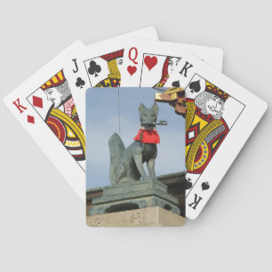 Kitsune キ ツ (Fox) med Nyckel i munnen Casinokort