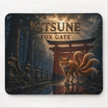 Kitsune Fox Gate Mörk Realism