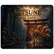 Kitsune Fox Gate Mörk Realism