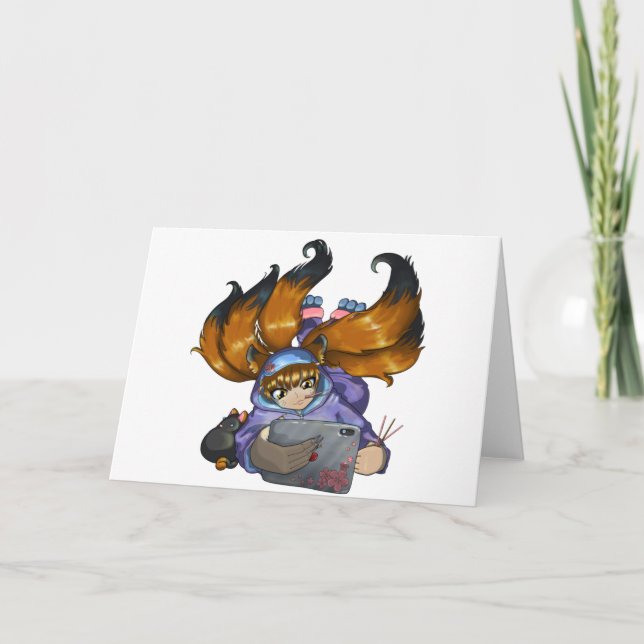 Kitsune Life Kort (Framsida)
