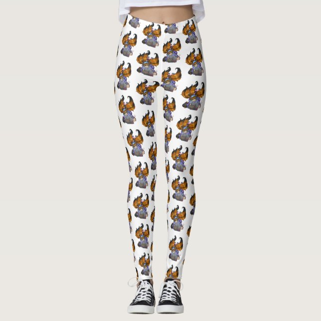 Kitsune Life Leggings (Framsida)