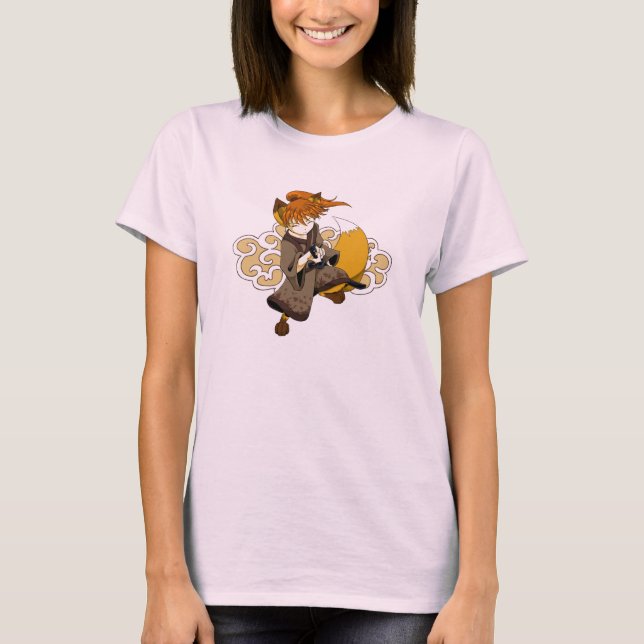 Kitsune Samurai Shirt Tee (Framsida)