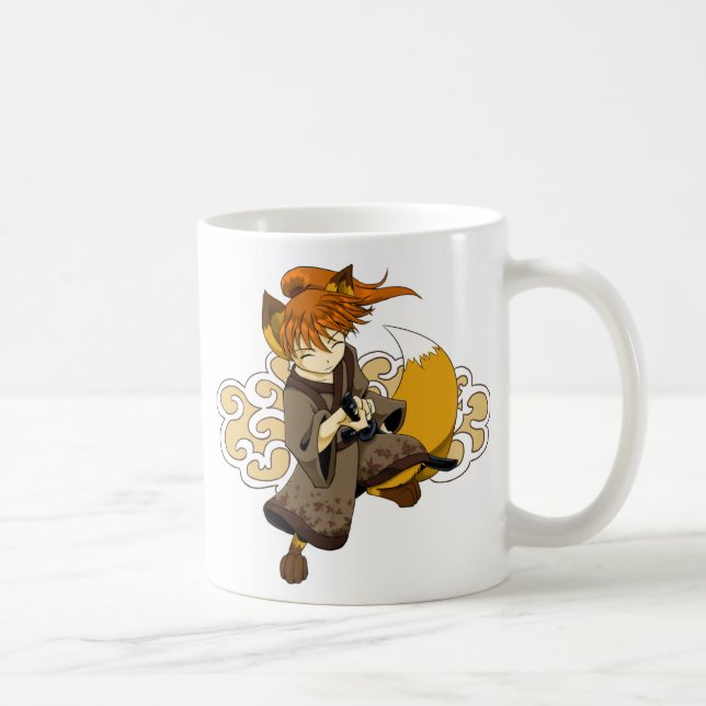 Kitsune Samuraimugg Kaffemugg (Höger)